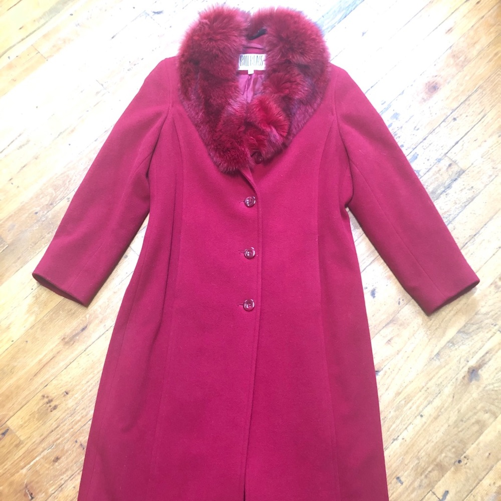 Vintage Bill Blass Wool/Cashmere Coat